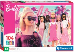 Clementoni - Puzzel - Barbie - 104 Stukjes - Kinderpuzzel - Cartoon