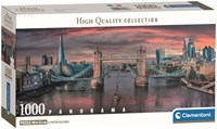 Clementoni puzzel - 1000 stukjes - panorama Theems - legpuzzel volwassenen