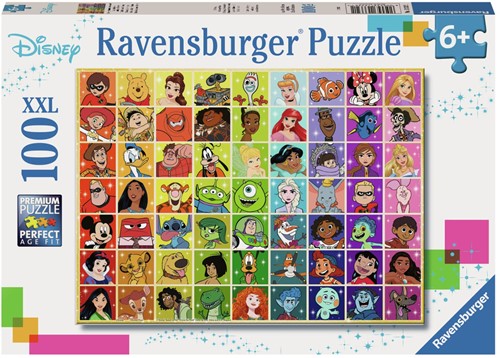 Disney Collage Legpuzzel, 100st.