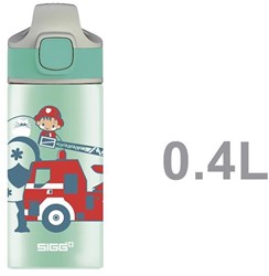 SIGG drinkfles kind aluminium brandweerman 0,4l BPA-vrij