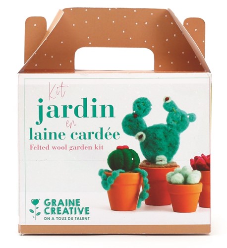 Graine Creative GC Viltpakket Woltuin Cactussen Naaldvilten