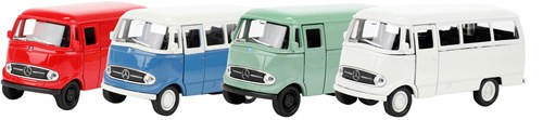 Mercedes Benz L319 modelauto die-cast metaal speelgoedauto 11 cm