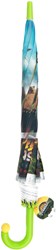 Dino paraplu kinderdinosaurus 80cm kleurrijk polyester regenaccessoire
