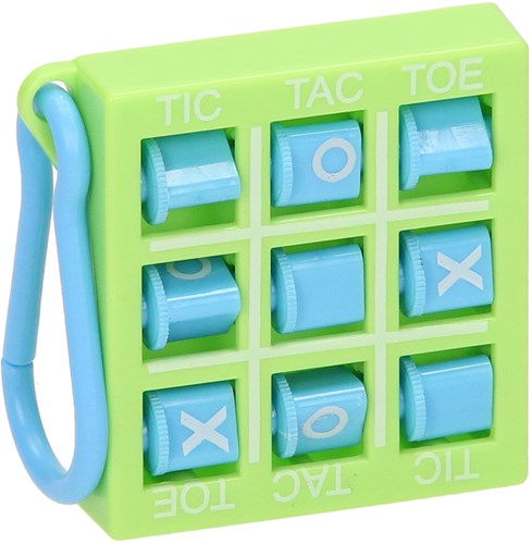 Toi-Toys sleutelhanger Tic Tac Toe spel - compact reisspel voor kinderen-2