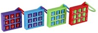 Toi-Toys sleutelhanger Tic Tac Toe spel - compact reisspel voor kinderen