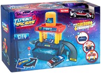 Toi-Toys Turbo racers auto carwash set met kleurveranderende auto