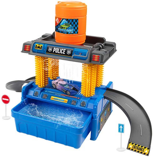 Toi-Toys Turbo racers auto carwash set met kleurveranderende auto-2