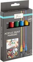 Acrylic markers set stiften 5 stuks multicolor creatief speelgoed