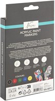 Acrylic markers set stiften 5 stuks multicolor creatief speelgoed-3