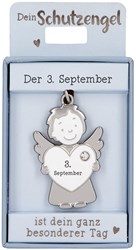 Depesche beschermengel hanger 03 september - geluksbrenger sleutelhanger