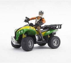 Bruder Quad speelgoedvoertuig met bestuurder - Off-road avontuur