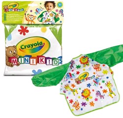 Crayola schilderen Mini Kids verfschort met lange mouwen voor kinderen