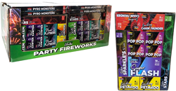 Twisk kindervuurwerk pakket Flash box met bengaals vuur en fonteinen