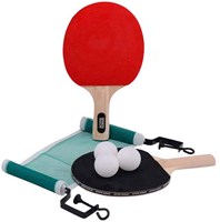 Johntoy tafeltennis set Sports Active met net en 3 ballen - speelgoed-2
