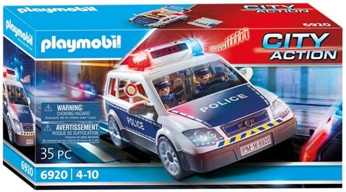 Playmobil City Action - Politiepatrouille met licht en geluid  6920