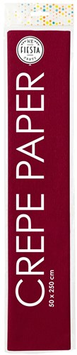 Crepepapier Bordeaux, 50x250cm