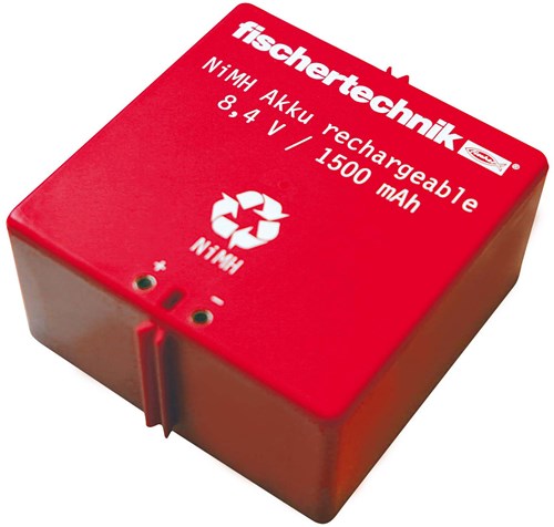 fischertechnik bouwset Accu Set oplaadbare batterij 8.4V 1500mAh-2