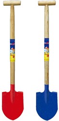 HOT Sports + Toys schep met houten steel en metalen punt 60 cm speelgoed