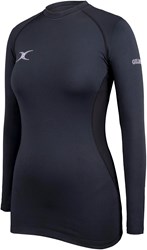 Gilbert sport thermoshirt dames zwart maat 10 - baselayer voor training