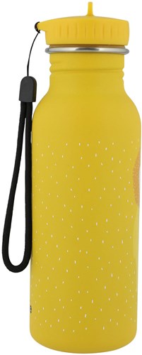 Trixie drinkfles 500ml - RVS waterfles voor kinderen Mr. Lion geel lekvrij-3