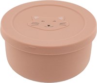 Trixie siliconen snackdoosje kinderen - Mrs. Cat - flexibel en schattig