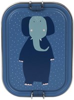 Trixie brooddoos lunchbox groot - Mrs. Elephant - RVS snackbox voor kinderen-3