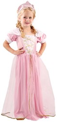 Boland prinsessenjurk kostuum roze 3-4 jaar - verkleedkleding prinses