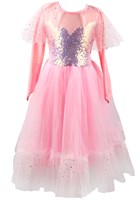 Great Pretenders prinsessenjurk roze elegant verkleedjurk 7-8 jaar