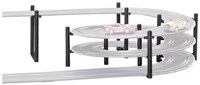 Carrera 3D steunen racebaan uitbreidingsset zwart - racebaanaccessoire