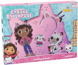 Hama strijkkralen Gabby's Poppenhuis cadeau set 4000 stuks creatief speelgoed