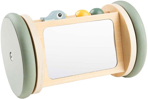 Done by Deer houten speelgoed rollende spiegel voor baby's en peuters-2