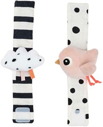 Done by Deer baby rammelaar set roze wolken sensorisch speelgoed