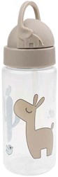 Done by Deer drinkfles rietje Lalee beige 350ml - kinderfles