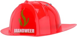 Johntoy Brandweerhelm - Speelgoedhelm voor kinderen - Rood