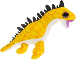 Lumo Stars knuffel dino Plesiosaur geel 15cm pluche speelgoed