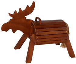 Goki houten tuinspeelgoed eland Ole - zit hoogte 50 cm - weerbestendig