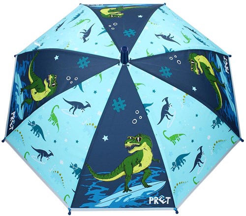 Vadobag kinderparaplu blauw met dino's - vrolijke regenboog paraplu-3