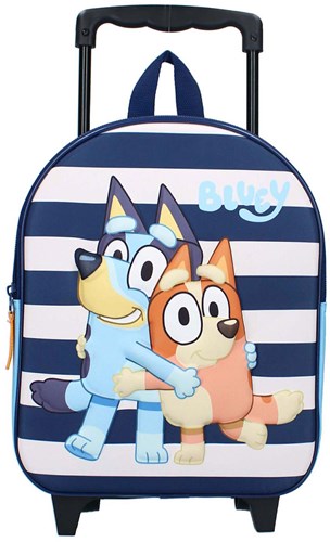 Vadobag Bluey trolley rugzak - 3D Oh Happy Days schooltas-2