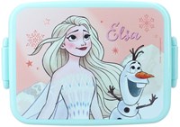 Vadobag Frozen broodtrommel lunchbox roze met Frozen print-2