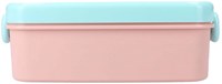Vadobag Frozen broodtrommel lunchbox roze met Frozen print-3