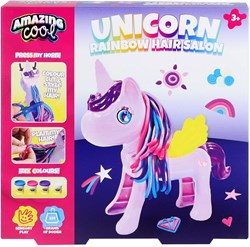 Amazing Cool eenhoorn speelgoed Rainbow Hair Salon voor kinderen