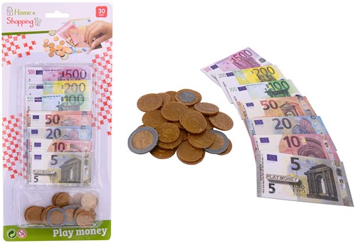 Johntoy speelgeld euro's educatief speelgoed op kaart