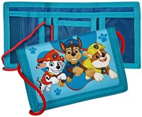 van der Meulen Paw Patrol portemonnee blauw voor kinderen met koord-3