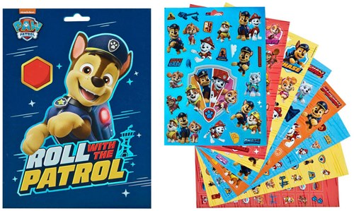 Undercover PAW Patrol stickerboek - 8 vellen stickers voor kinderen-3