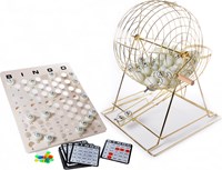 Angel Toys bingomolen - grote bingomolen set met bingokaarten