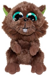 Lumo Stars knuffel bever Pörri 15cm pluche speelgoed knuffeldier