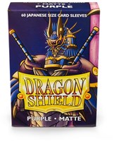 Dragon Shield kaartenhoesjes trading cards paars Japans mat 60 stuks-3