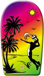 Mondo bodyboard strand 84cm - kleurrijk surfboard voor kinderen