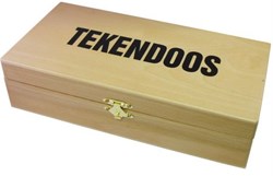 Tekendoos hout 27*15*8cm