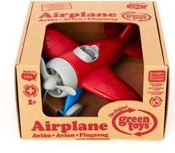 Green Toys vliegtuig - duurzaam rood speelgoedvliegtuig voor kinderen